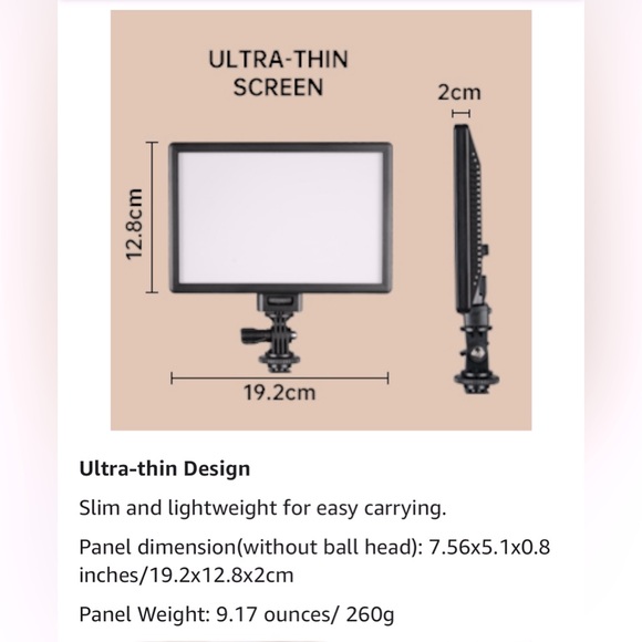 LED Video Light Panel - Picture 6 of 7
